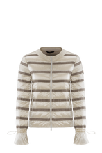 Carica l&#39;immagine nel visualizzatore di Gallery, CIESSE PIUMINI Giacca Full-zip 800 Fill Power stile &quot;Chanel&quot; tg.42 mod.Monic
