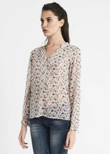 Carica l&#39;immagine nel visualizzatore di Gallery, Blusa camicia in georgette stampa lurex GAUDI&#39; tg.42
