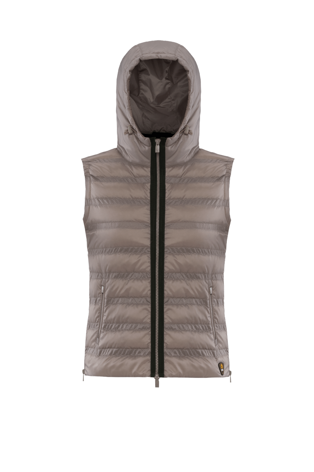 CIESSE PIUMINI Gilet con cappuccio 800 Fill-Power tg.42 mod.Gina