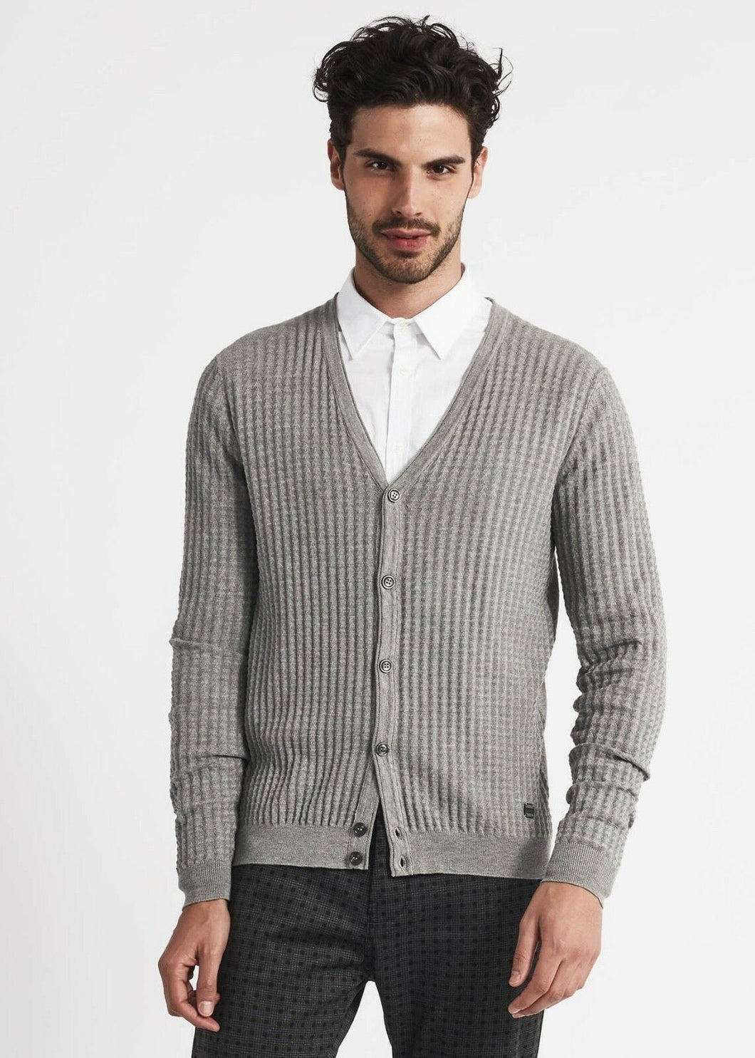 Cardigan in misto cotone e viscosa tg.L GAUDI'