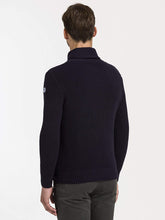 Carica l&#39;immagine nel visualizzatore di Gallery, Maglia maglione Uomo NORTH SAILS mod.Shawl Collar 5gg Navy blue
