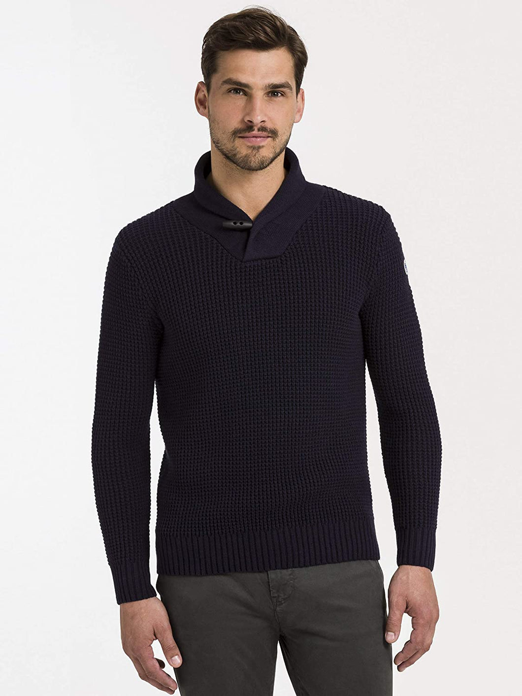 Maglia maglione Uomo NORTH SAILS mod.Shawl Collar 5gg Navy blue