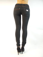Carica l&#39;immagine nel visualizzatore di Gallery, Jeans Met donna mod.DIAMOND vestibilità felpa STRETCH

