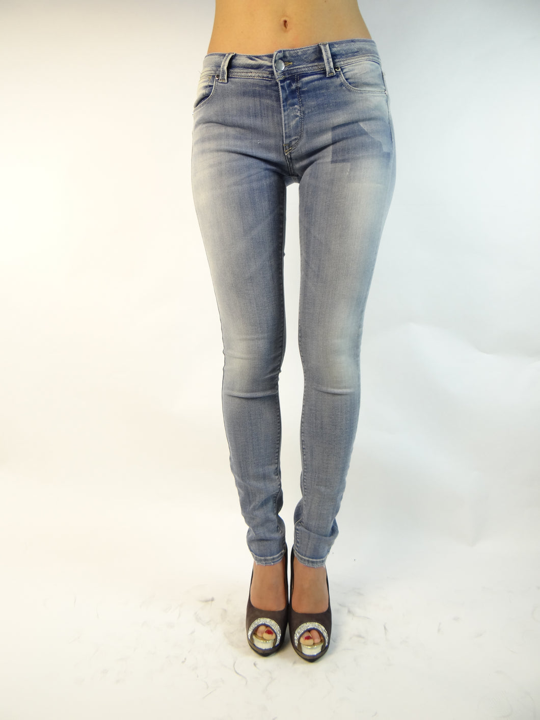 Jeans Met donna mod.ATLANTA/O vestibilità DENIM STRETCH
