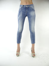 Carica l&#39;immagine nel visualizzatore di Gallery, Jeans Met donna mod.DYANI vestibilità denim blu
