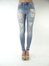 Carica l&#39;immagine nel visualizzatore di Gallery, Jeans Met donna mod.NEBRASKA/L vestibilità denim STRETCH
