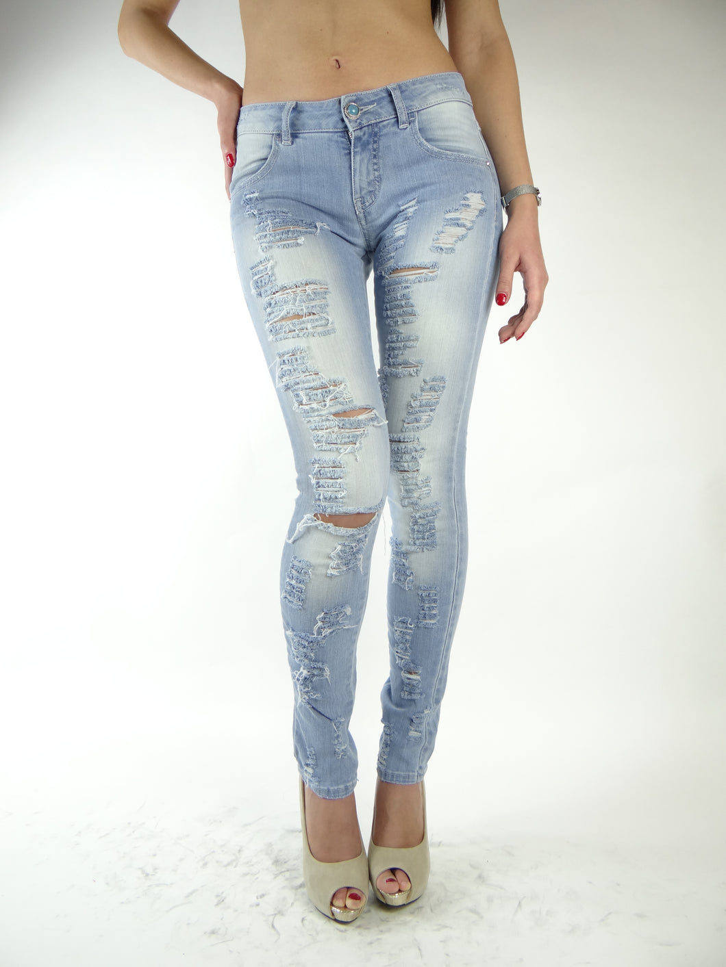 Jeans Met donna mod.H-BIDYS/31 vestibilità denim STRETCH
