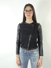 Carica l&#39;immagine nel visualizzatore di Gallery, Giacca Felpa Met jeans donna mod.AROBA punto milano
