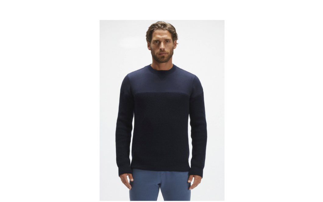 Maglia maglione felpa uomo NORTH SAILS mod. round neck 5gg col.navy blue