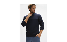 Carica l&#39;immagine nel visualizzatore di Gallery, Maglia maglione felpa uomo NORTH SAILS mod. round neck 5gg col.navy blue
