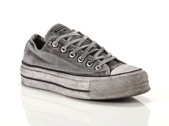 Converse all star limited edition lift w white shops smoke