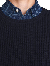 Carica l&#39;immagine nel visualizzatore di Gallery, Maglia maglione uomo NORTH SAILS mod. round neck 3gg col. navy blue
