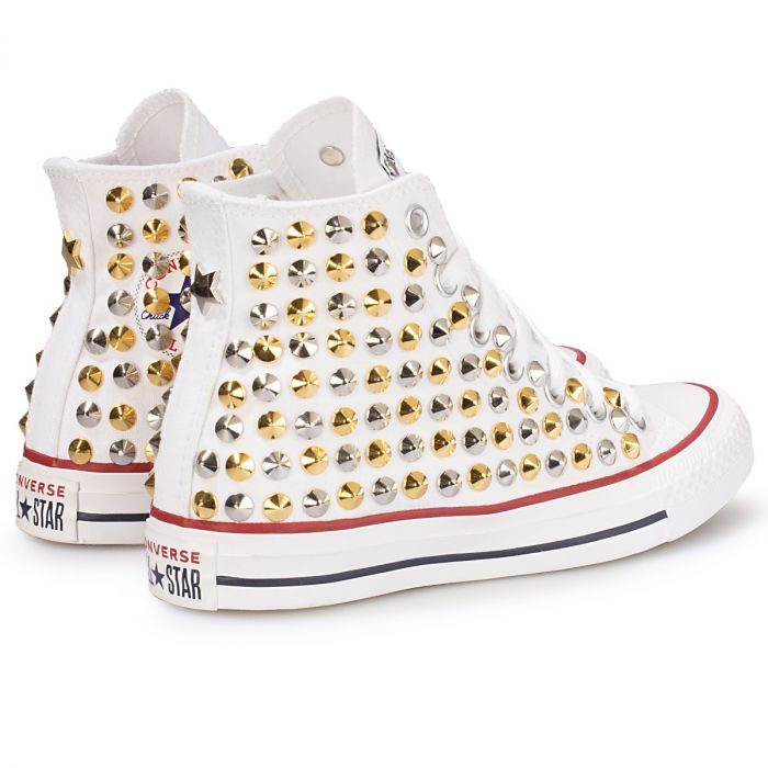 CONVERSE UNISEX donna uomo Chuck Taylor All Star Classic High Top personalizzata